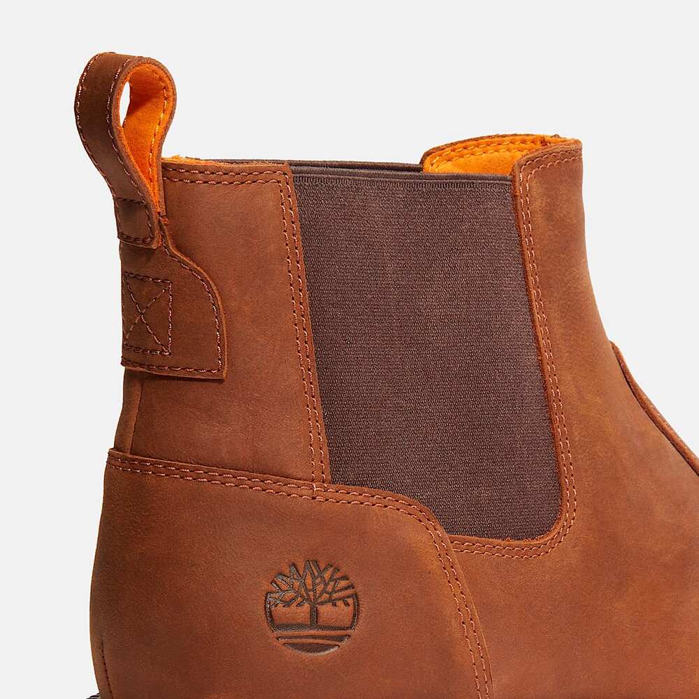 TIMBERLAND MEN'S 13 REDWOOD FALLS CHELSEA BOOT SADDLE TB0A288FF13 - Picture 6 of 7